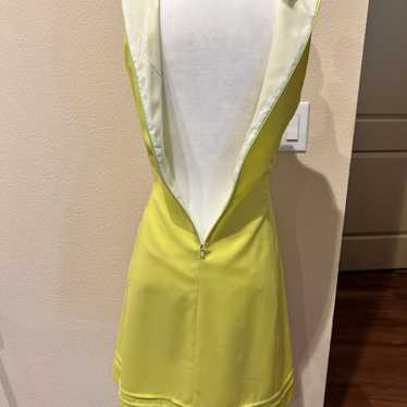 Show Stopping Yellow Dress Fully Lined