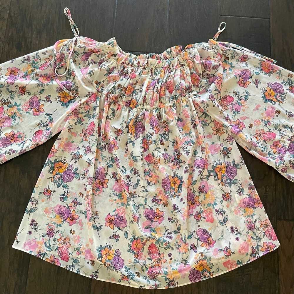 ⭐️Tularosa Brogan mini dress in pastel floral XS … - image 4