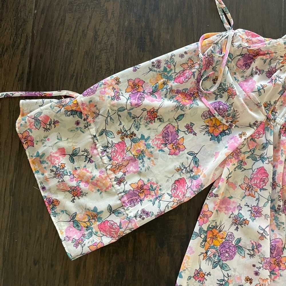 ⭐️Tularosa Brogan mini dress in pastel floral XS … - image 6