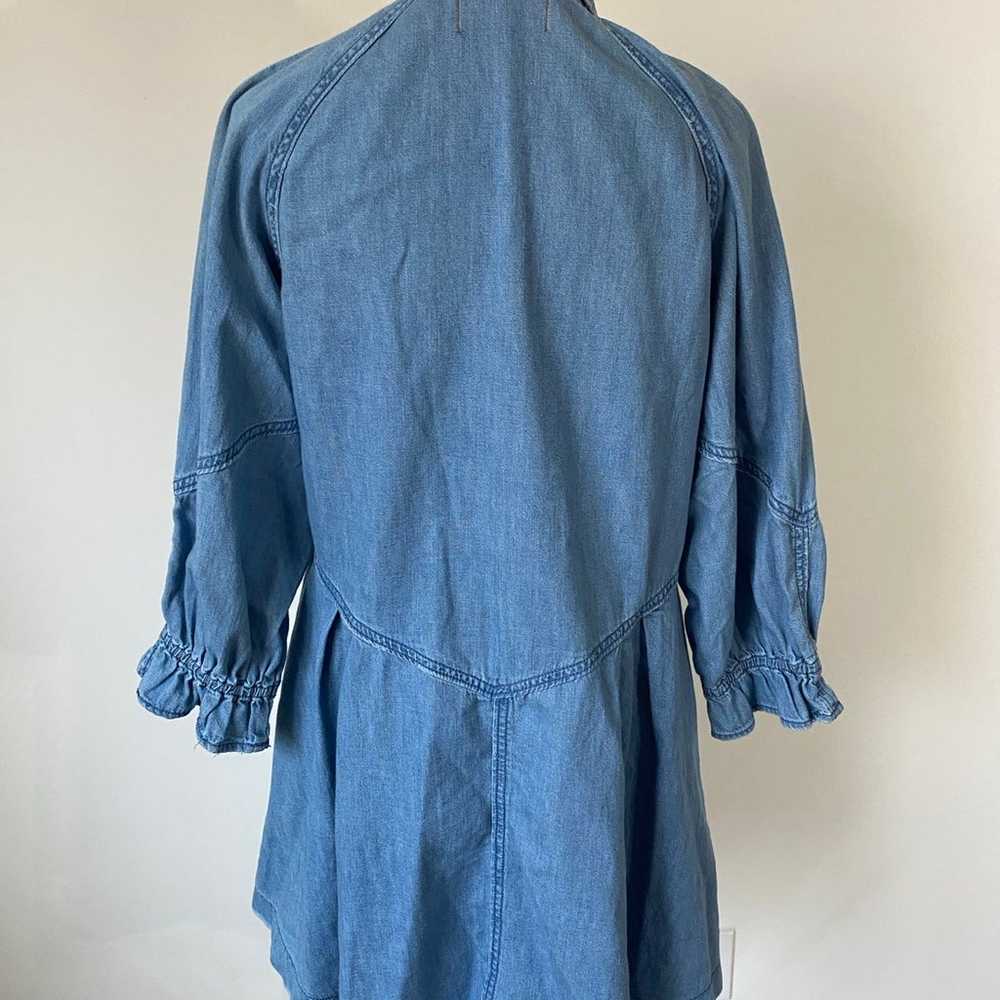 We The Free Chambray button up dress - image 5