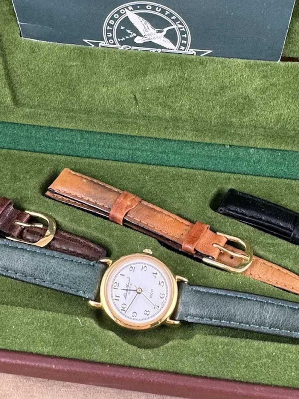 Vintage Eddie Bauer Combination Watch Set With 4 … - image 4