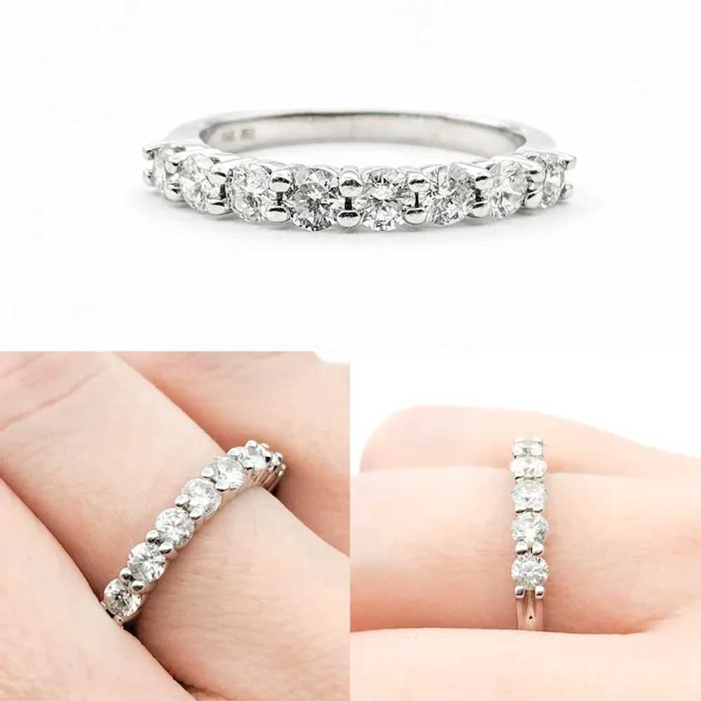 1ctw Diamond Bridal Ring In White Gold - image 2