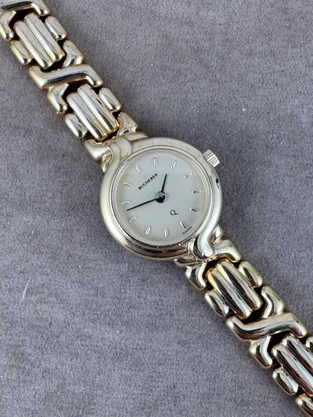 Vintage 1990's Bucherer Ladies Dress Wrist Watch … - image 2