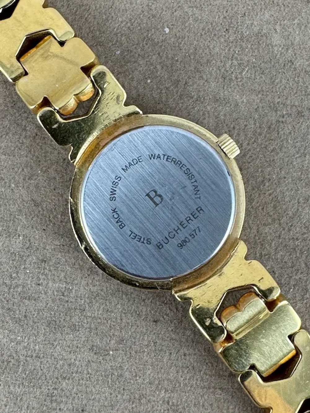 Vintage 1990's Bucherer Ladies Dress Wrist Watch … - image 6
