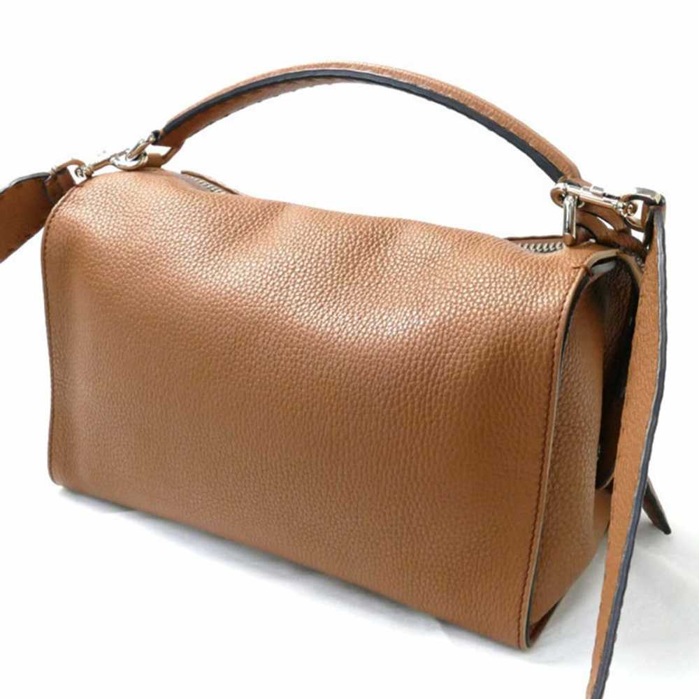 Fendi Shopper Leather in Brown - image 3