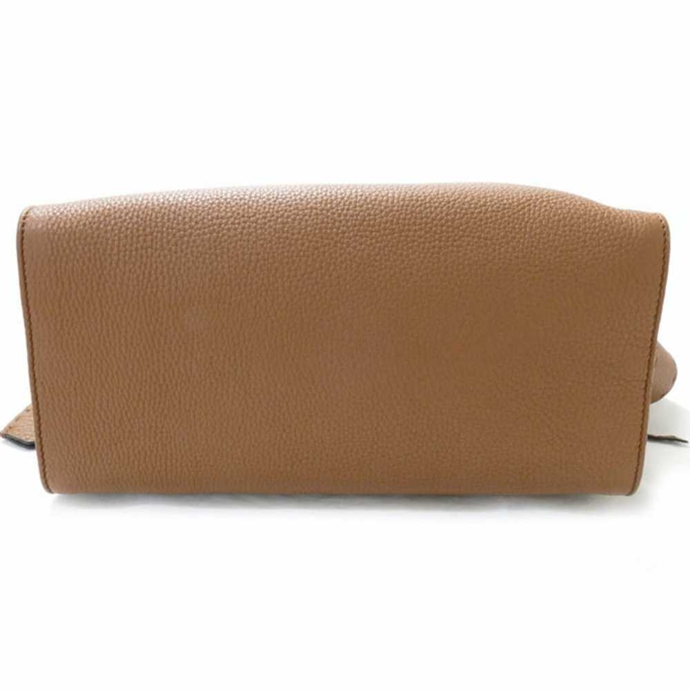 Fendi Shopper Leather in Brown - image 6