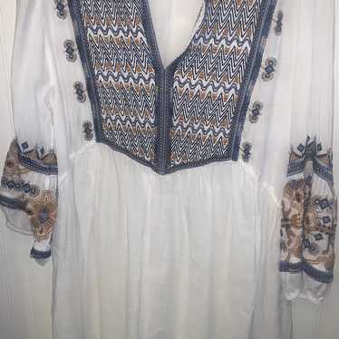 Johnny Was Amika Paris Boho dress tunic Bohemian … - image 1