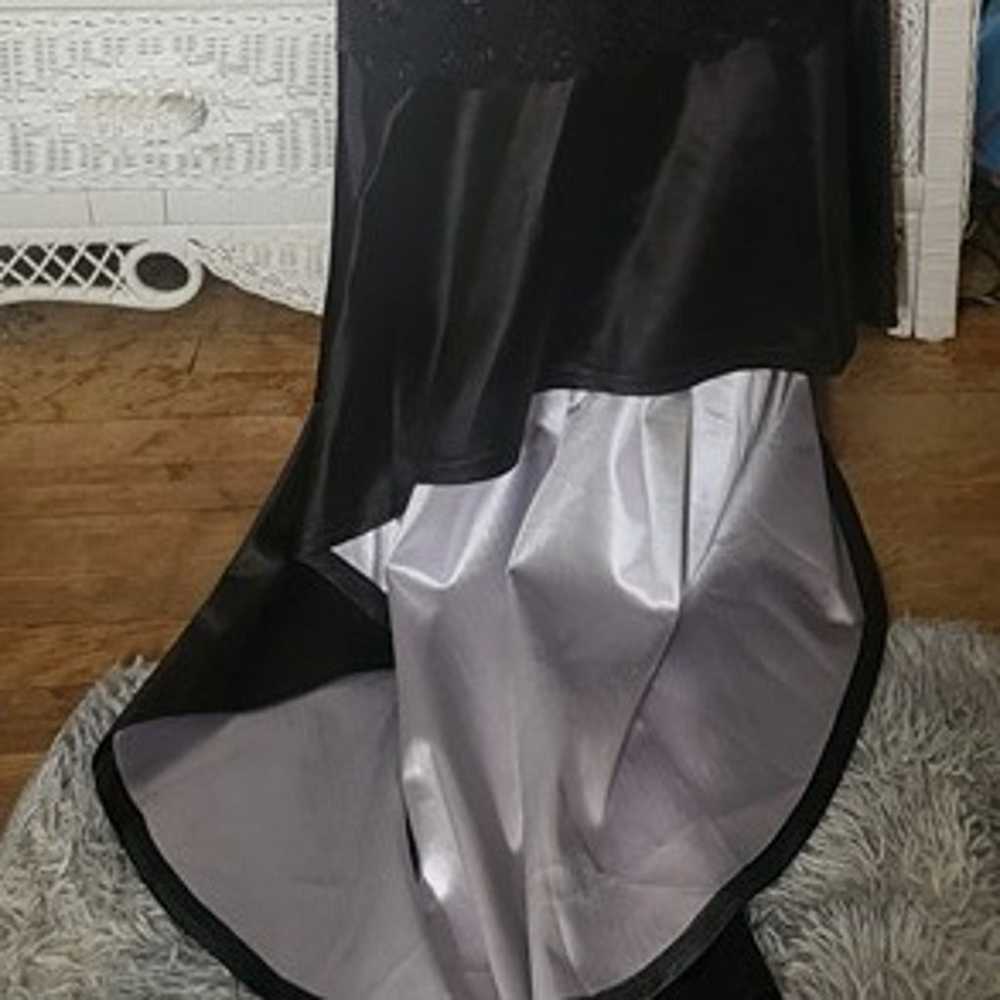 Black Mesh Formal Gown - image 4