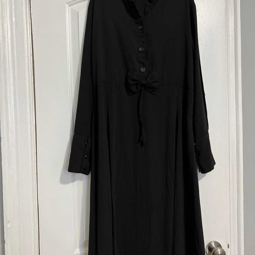 Egyptian black abaya size XL - image 2