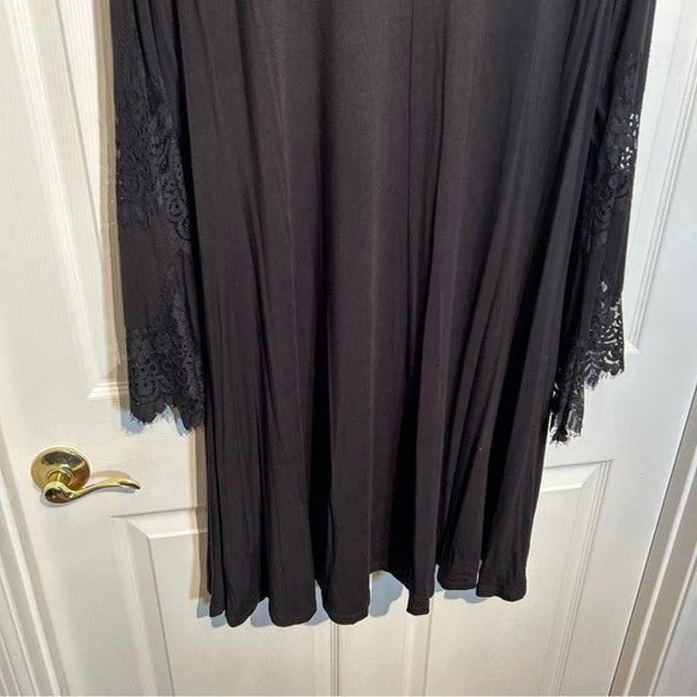 Lane Bryant Long Sleeve Lace Detail Dress - image 7