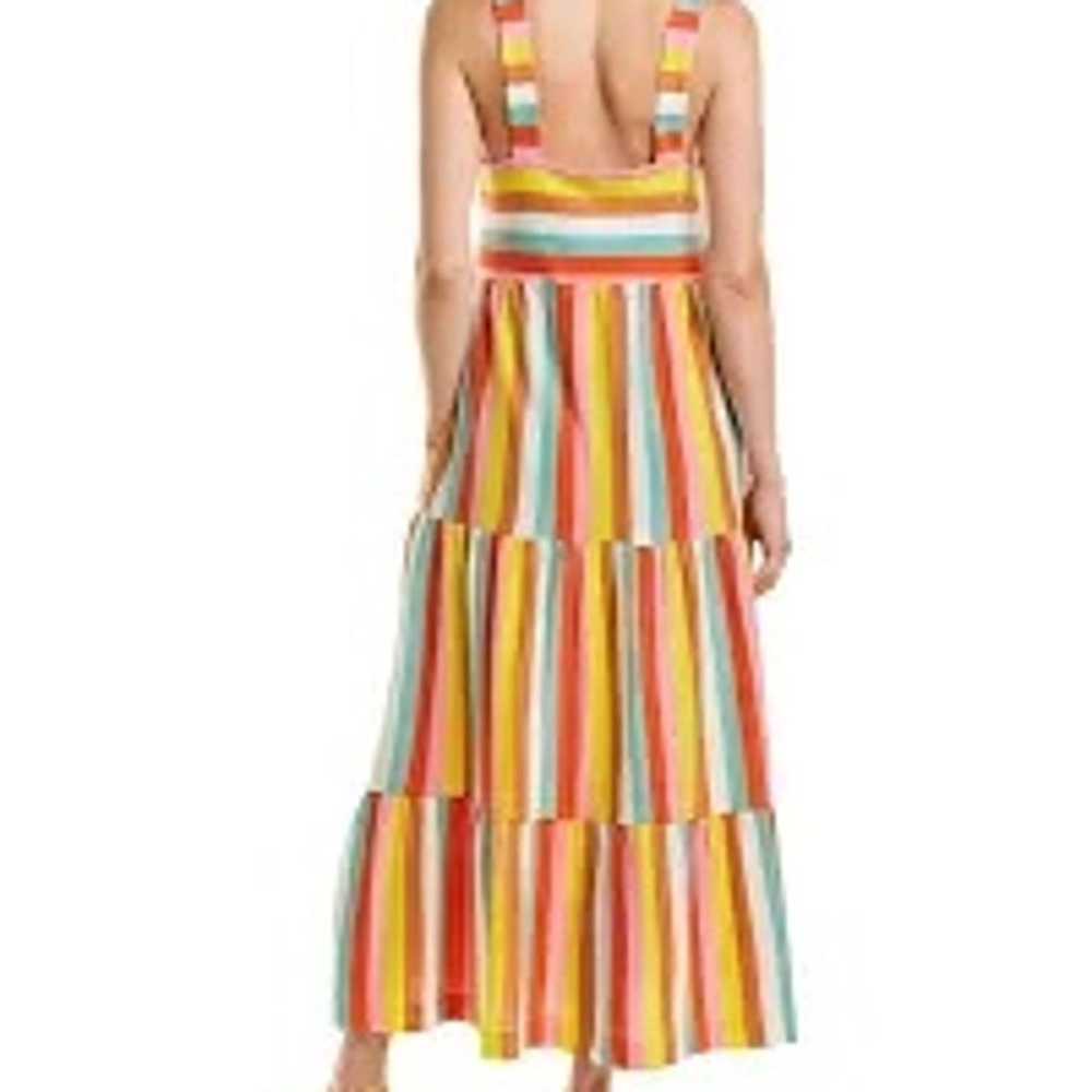 J Crew Rainbow Striped Maxi - image 2