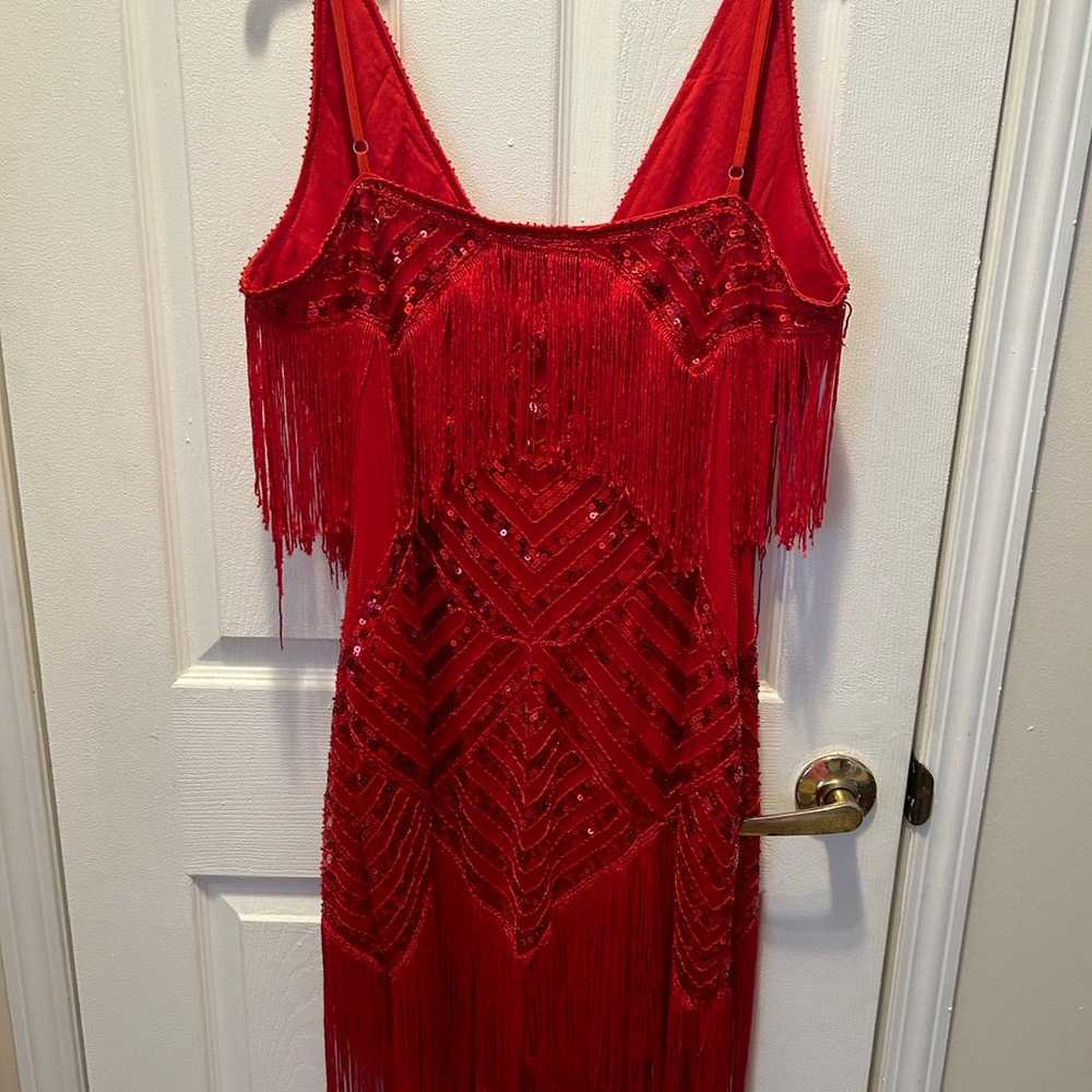 Nwt red formal dress - image 5