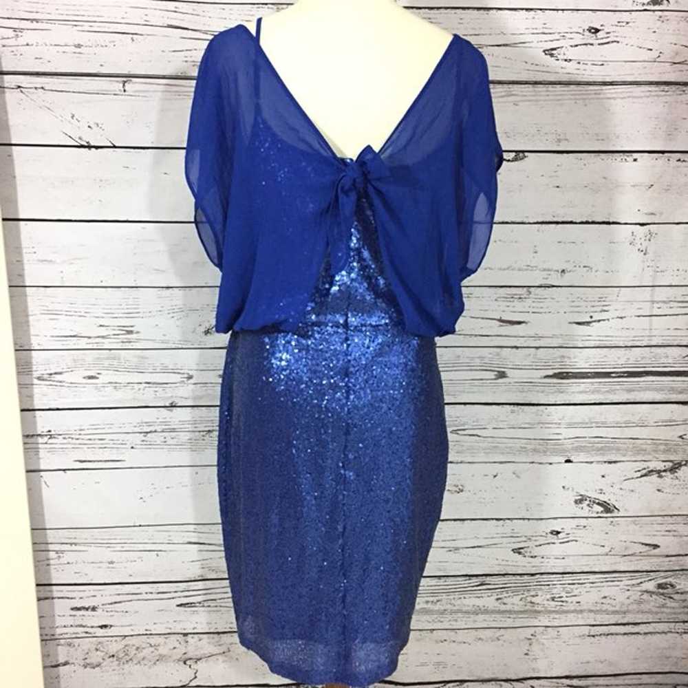 Katia Blue Knee Length dress Plus Sz 2X - image 3