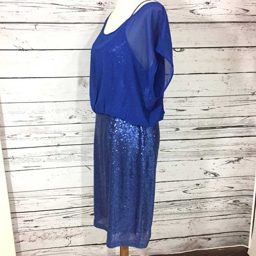 Katia Blue Knee Length dress Plus Sz 2X - image 4