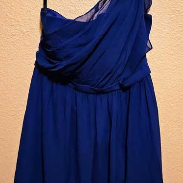 Alfred Angelo Blue midi dress
