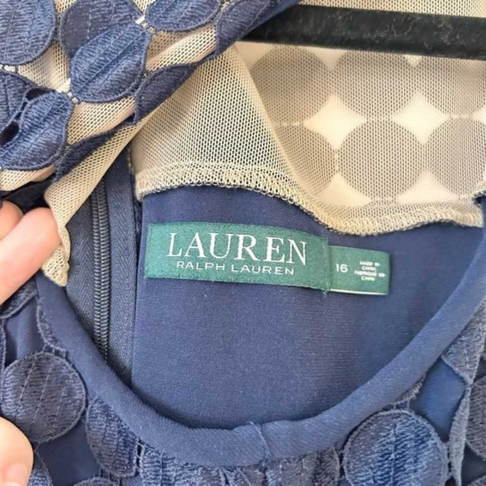 Lauren Ralph Lauren Geometric Lace Sheath Dress N… - image 7