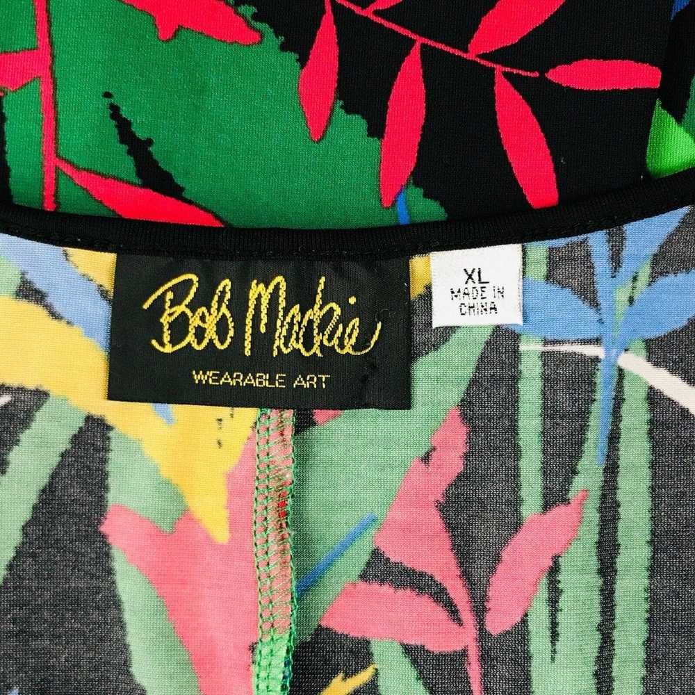 Bob Mackie XL Dress Multicolor Tropical Paradise … - image 3