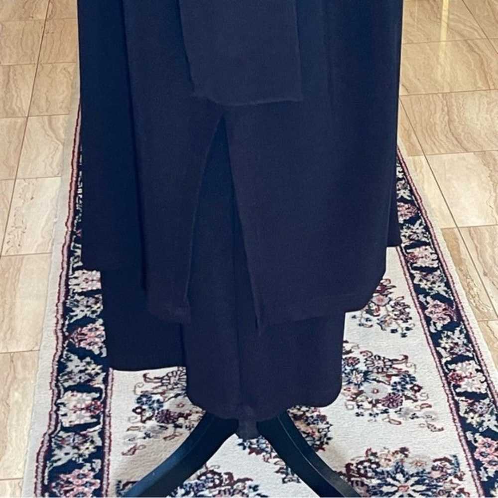 Ronni Nicole II Black Knit Dress with Jacket - image 3