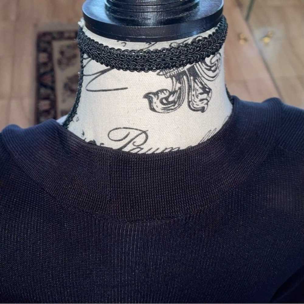 Ronni Nicole II Black Knit Dress with Jacket - image 9