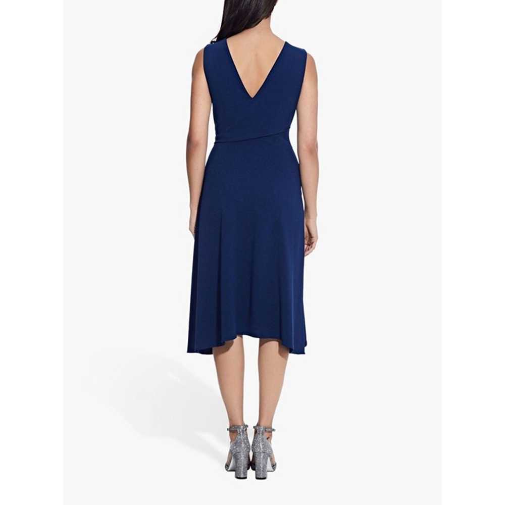 Adrianna Papell Womens Draped A-Line Dress Asymet… - image 2