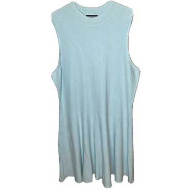 Wendy Williams Dress 2X Blue Sleeveless Stretchy … - image 1