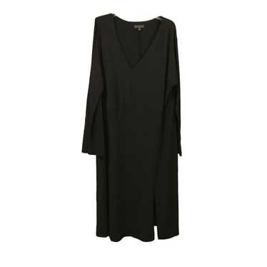 Eloquii Long Black Cape Dress
