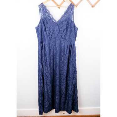 Weddington Way Lace Navy Evening Gown , size 24 - image 1