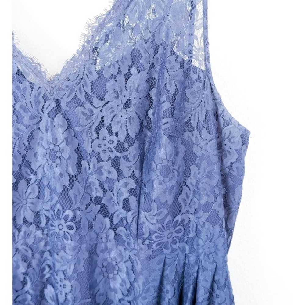 Weddington Way Lace Navy Evening Gown , size 24 - image 4