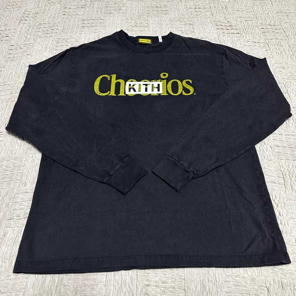 Kith x Cheerios Adult XS Classic Box Logo T-shirt… - image 1