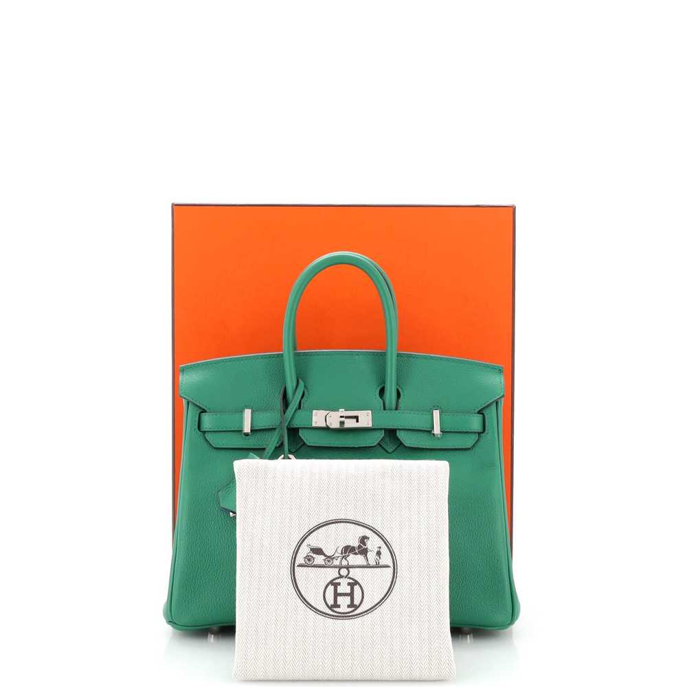 Hermes Birkin Handbag Verso Novillo with Palladiu… - image 2