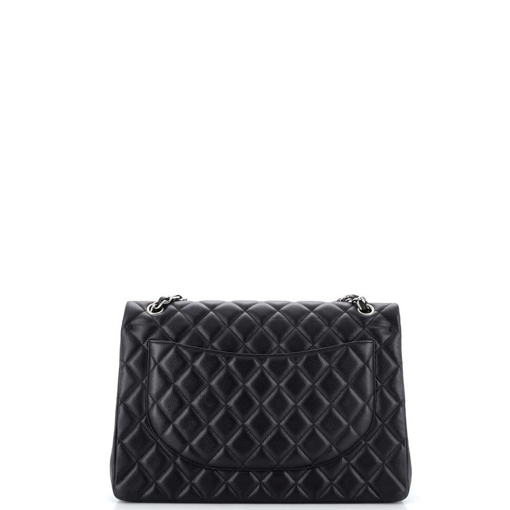 CHANEL Vintage Classic Double Flap Bag Quilted Ca… - image 4