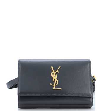 Saint Laurent Classic Monogram Kate Belt Bag Leath