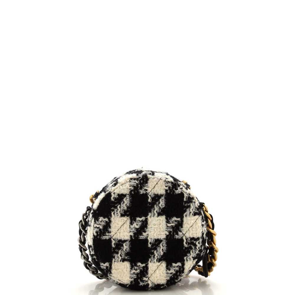 CHANEL 19 Round Clutch with Chain and Coin Purse … - image 4