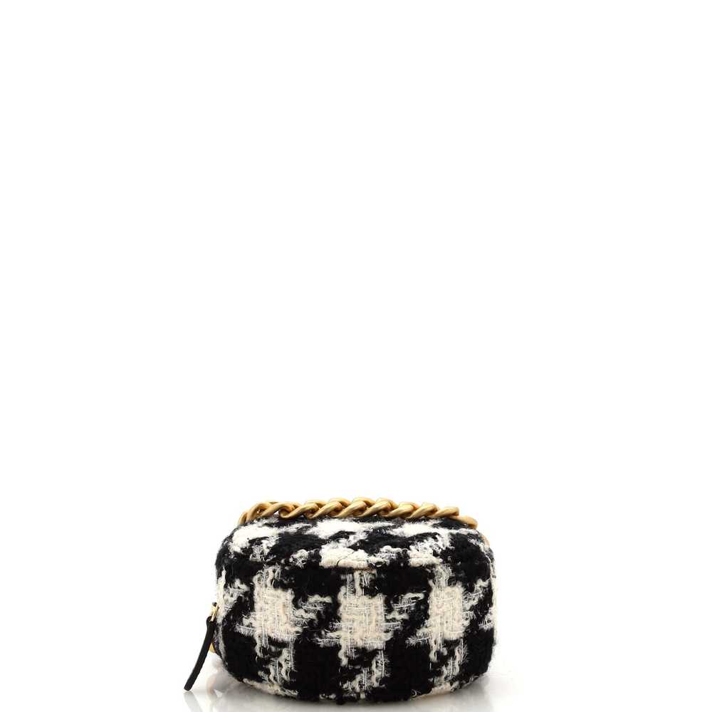 CHANEL 19 Round Clutch with Chain and Coin Purse … - image 5