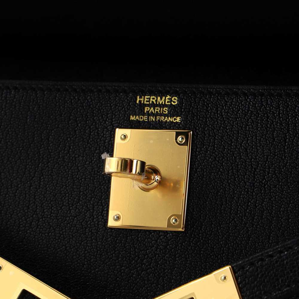 Hermes Kelly Elan Shoulder Bag Chevre Chamkila - image 8