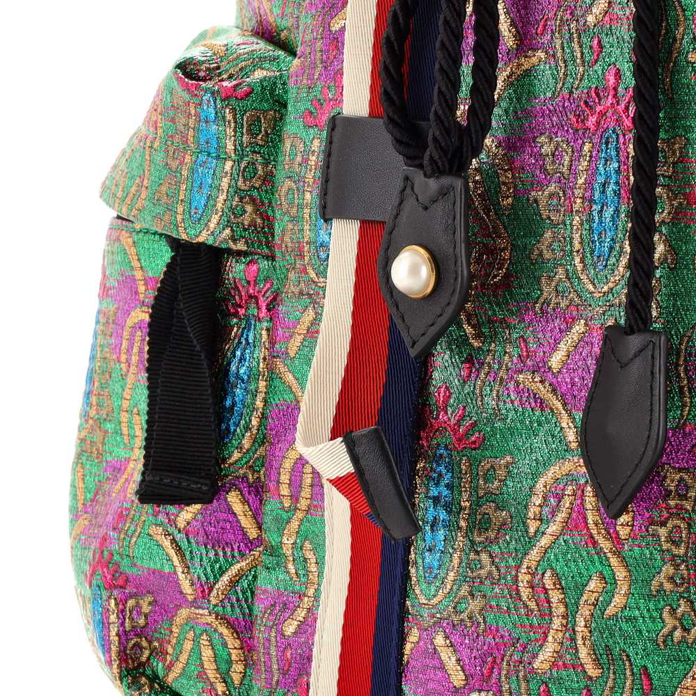 GUCCI Techpack Backpack Brocade - image 6