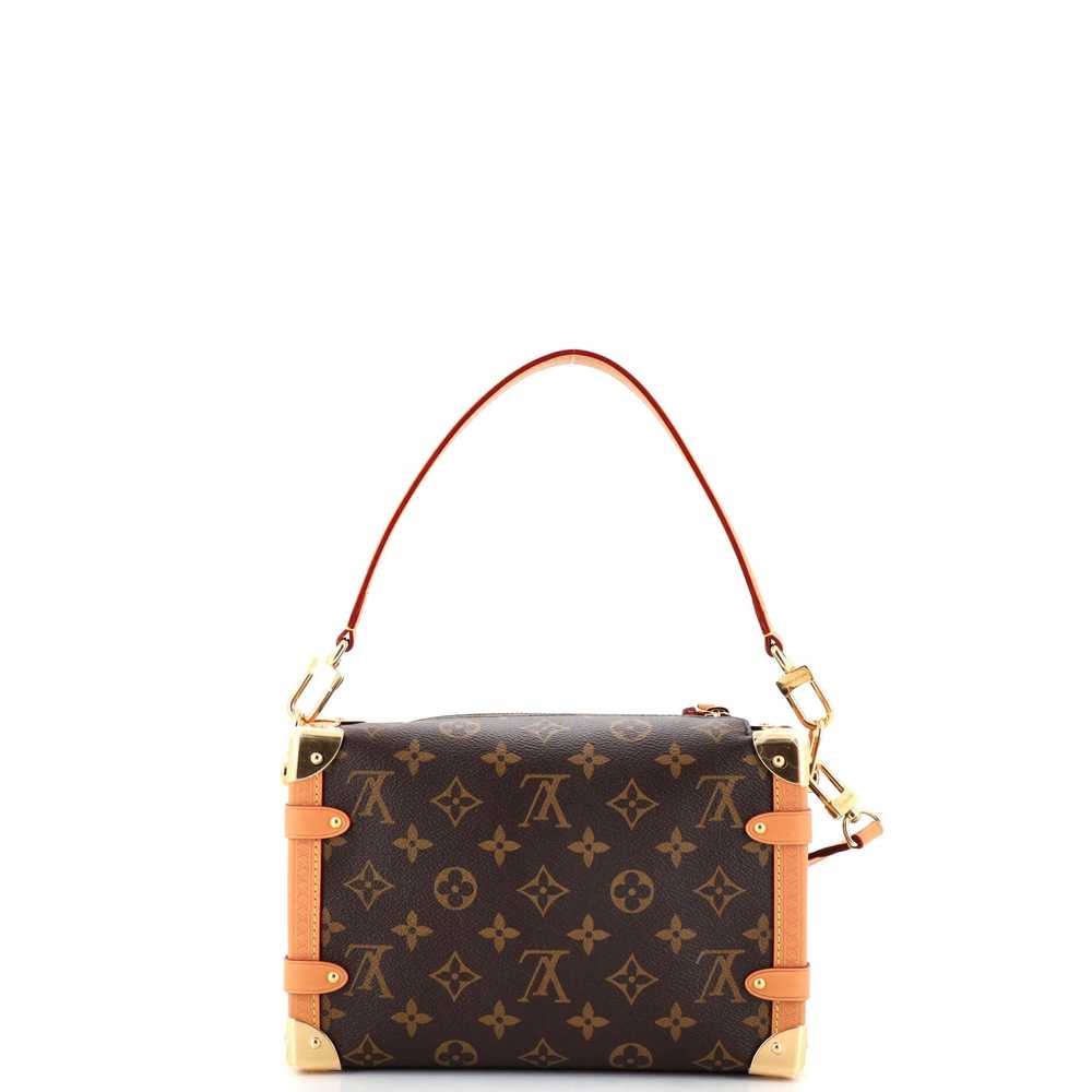 Louis Vuitton Side Trunk Handbag Monogram Canvas … - image 3