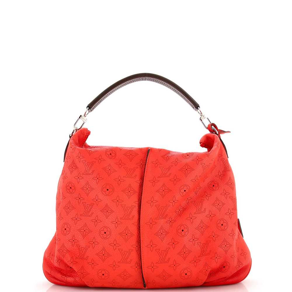 Louis Vuitton Selene Handbag Mahina Leather MM - image 3