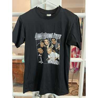 Vintage 1997 Backstreet Boys Tour T-Shirt Sz S Sm… - image 1