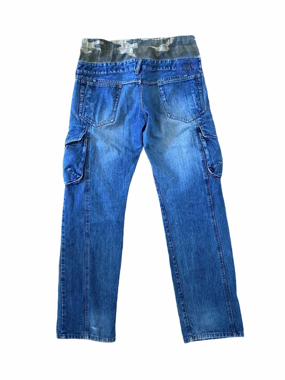 PPFM PPFM Double Waisted Hybrid Cargo Pocket Jeans - image 2