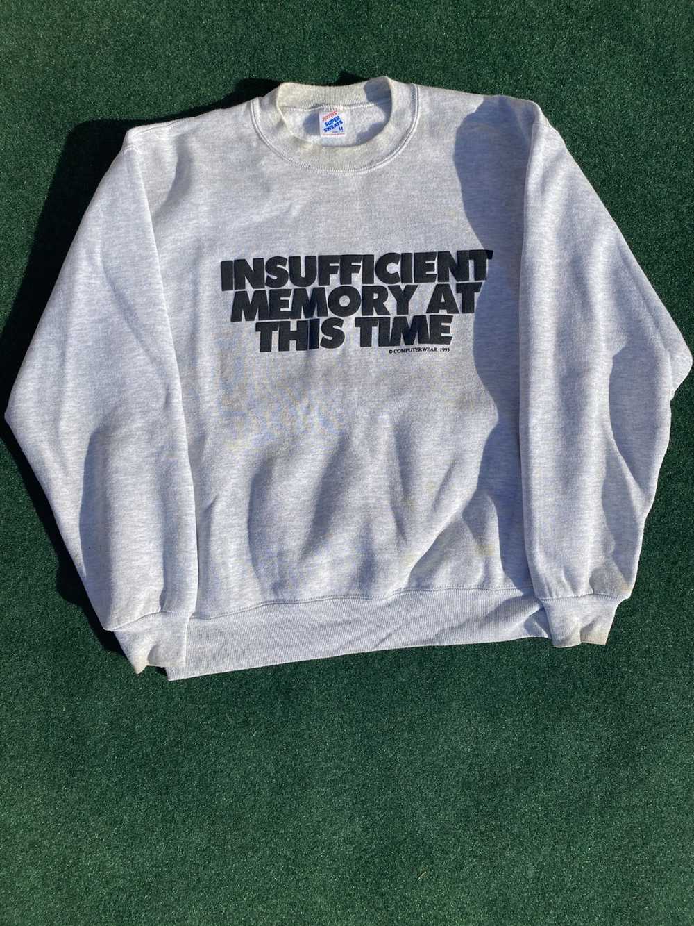 Streetwear × Vintage 1993 Vintage “Insufficient M… - image 1