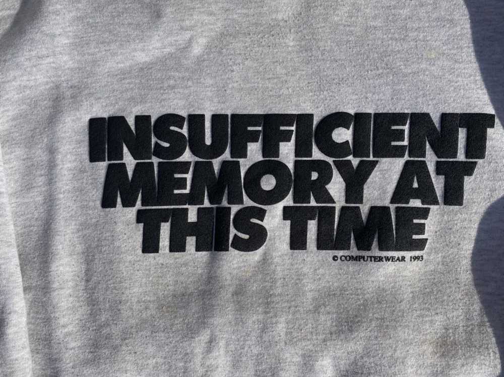 Streetwear × Vintage 1993 Vintage “Insufficient M… - image 2