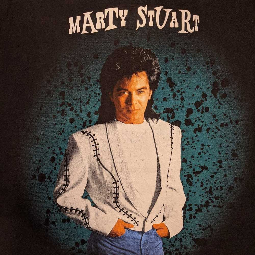 Band Tees × Vintage Vintage Marty Stuart Shirt - image 2