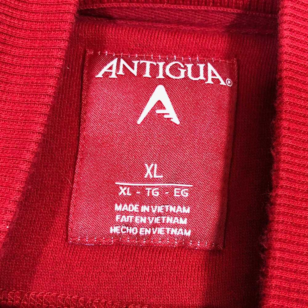 Antigua University Wisconsin Madison Red Zip Up S… - image 3