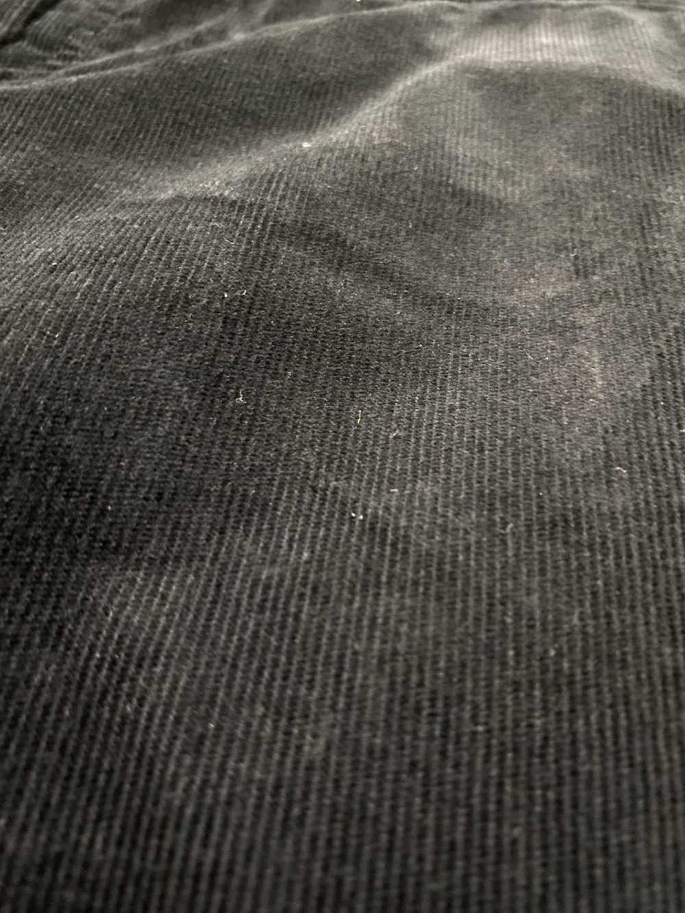 Acne Studios Acne ACE CORD BLACK velvet pants (32… - image 5