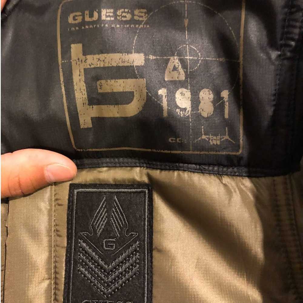 Guess Guess Army Green Puffer Jacket - image 3