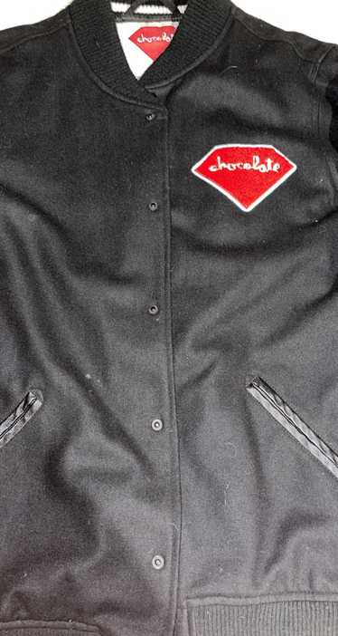 Chocolate × Diamond Supply Co Bomber jacket