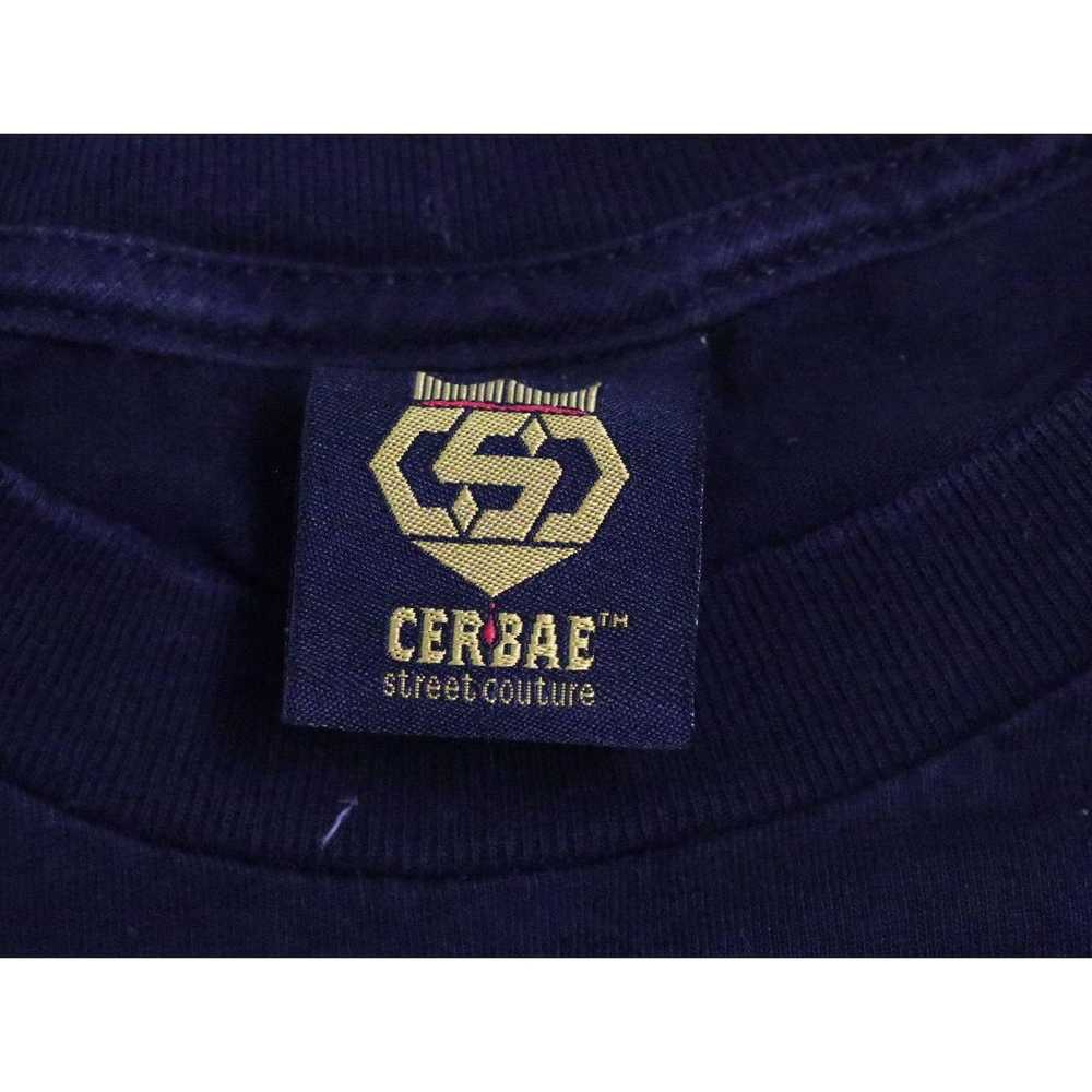 Other Cerbae Men's Black Cotton Large Tee Shirt - image 5