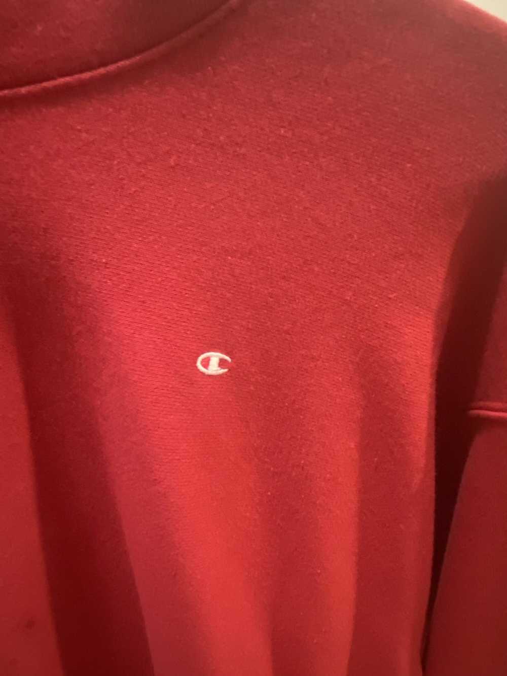 Champion RARE CHAMPION BUTTON UP HOODIE - image 3