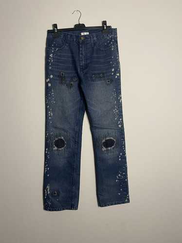 Number hotsell (N)ine Jeans New York to Tokyo Distressed Straight Leg